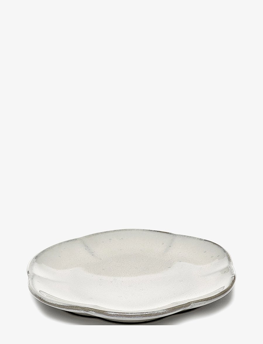 Serax - PLATE RIBBED M INKU BY SERGIO HERMAN SET/4 - frühstücksteller - white - 3