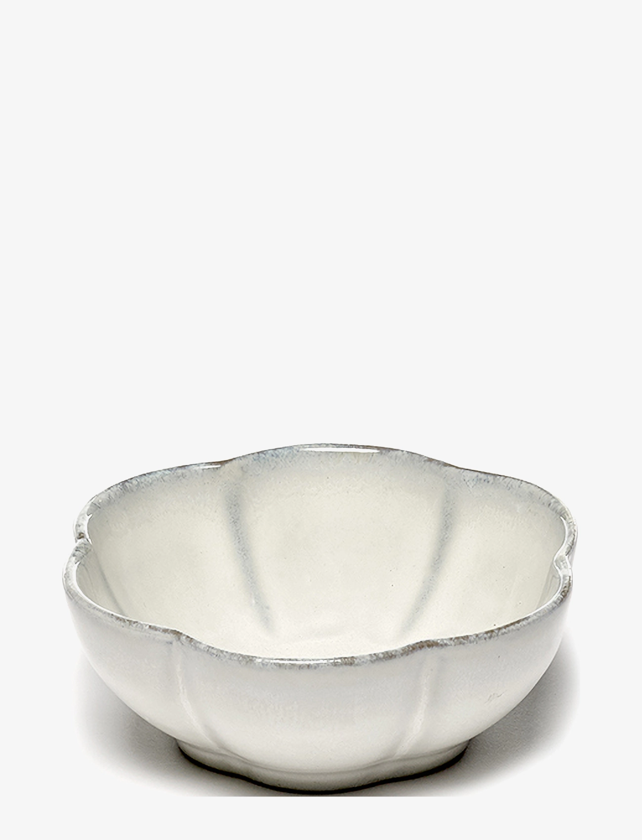 Serax - BOWL RIBBED M INKU BY SERGIO HERMAN SET/4 - müslischalen - white - 1