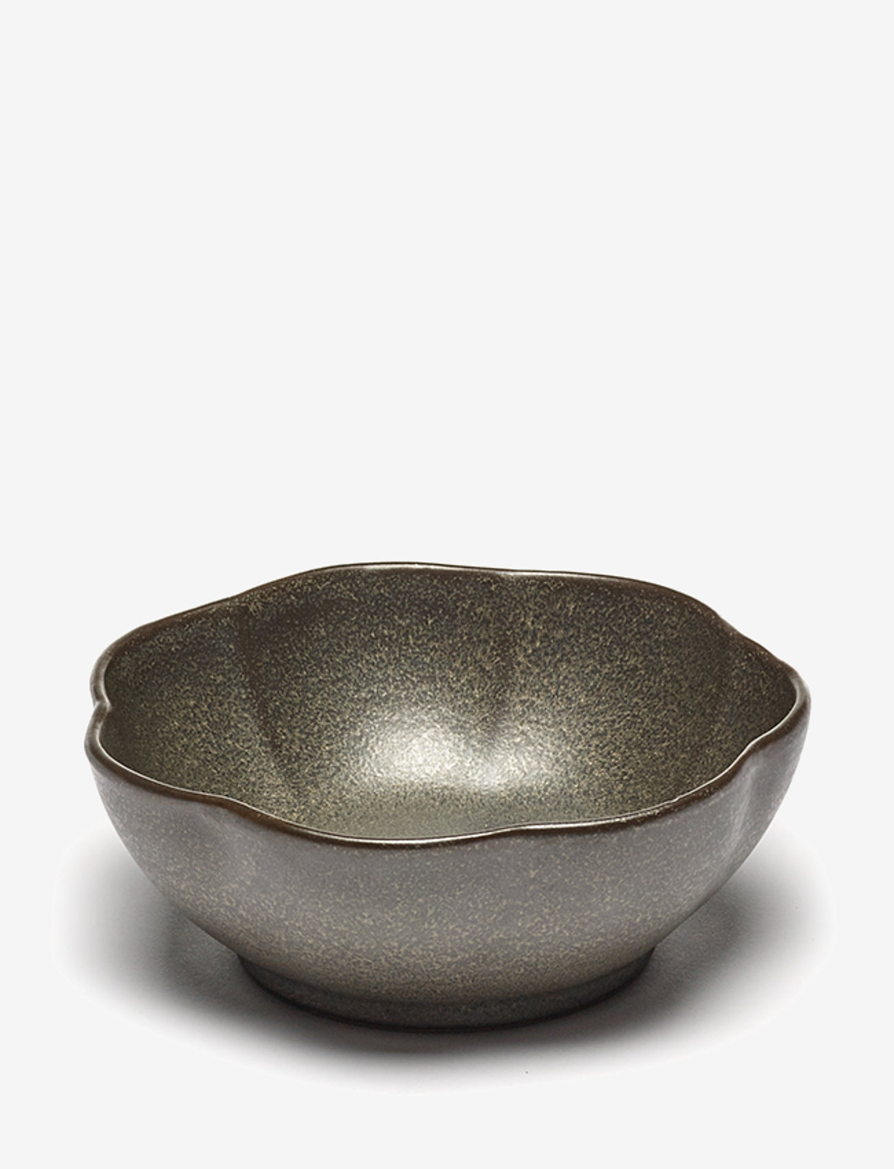 Serax - BOWL RIBBED L GREEN INKU BY SERGIO HERMAN SET/4 - morgenmadsskåle - green - 3