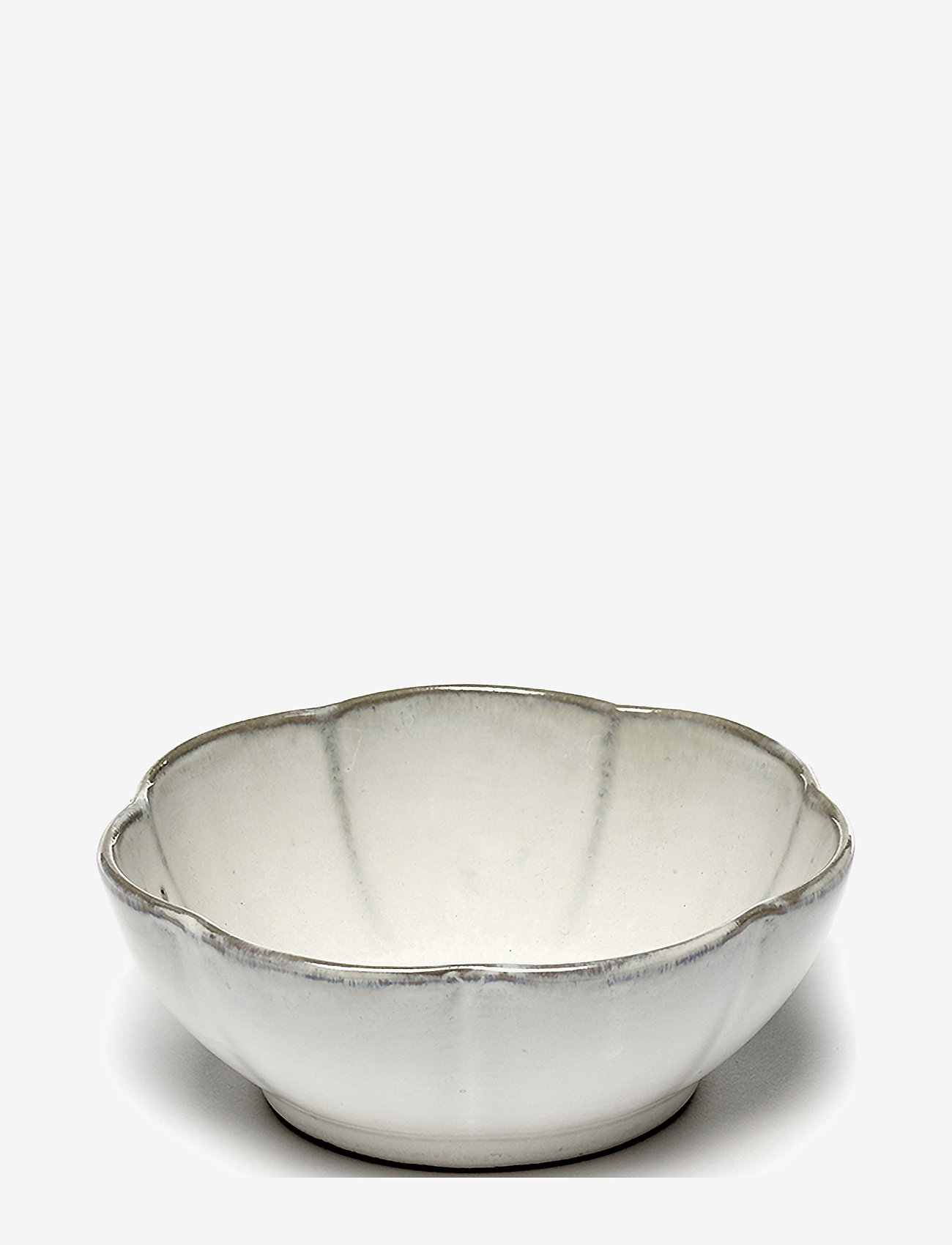 Serax - BOWL RIBBED L INKU BY SERGIO HERMAN SET/4 - morgenmadsskåle - white - 1