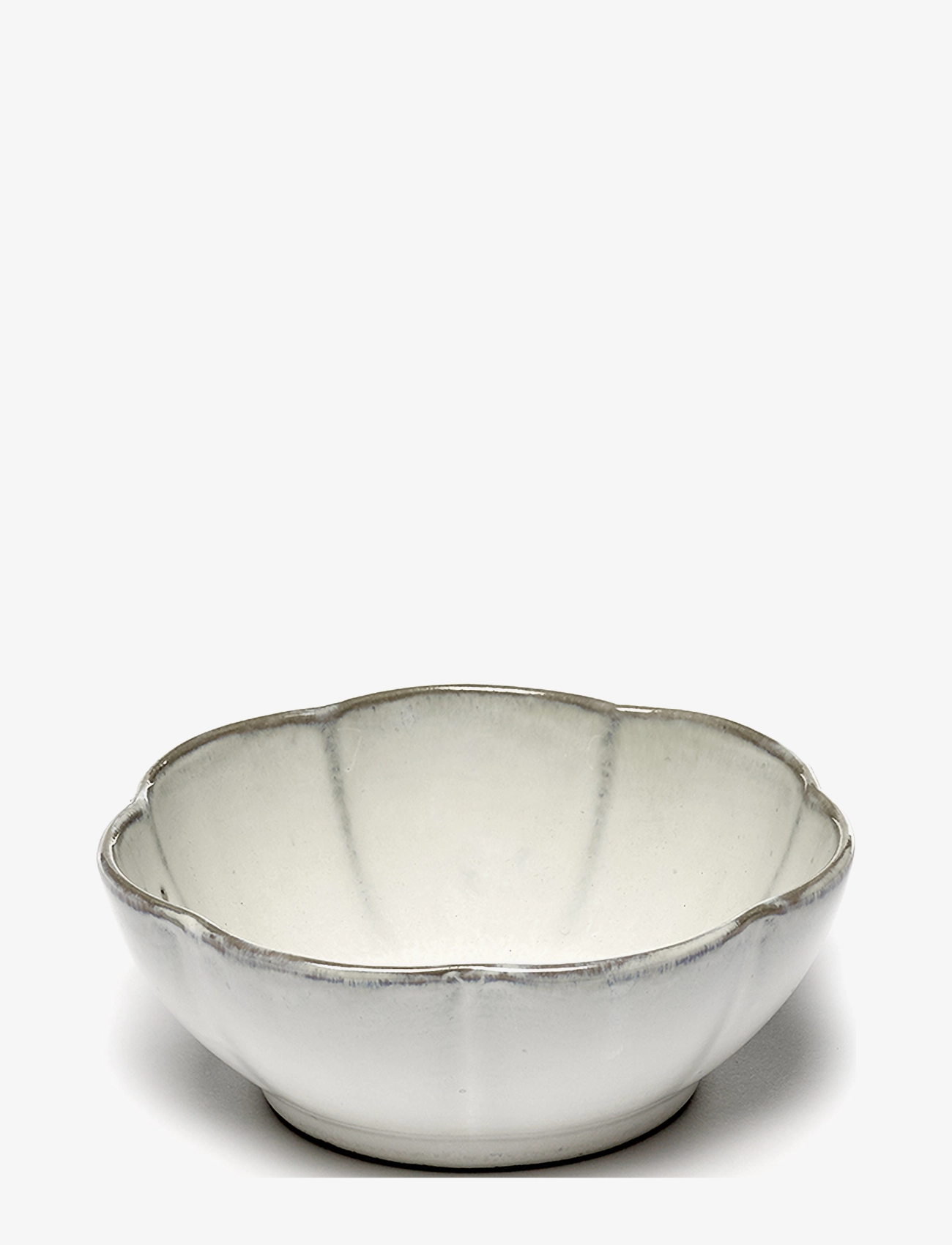 Serax - BOWL RIBBED L INKU BY SERGIO HERMAN SET/4 - breakfast bowls - white - 1