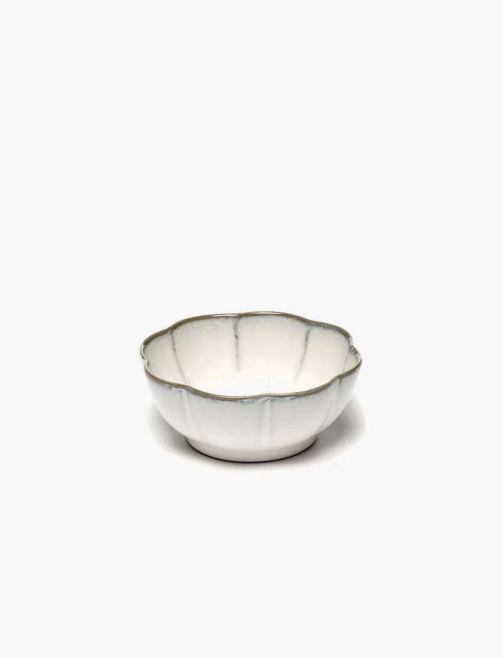 Serax - BOWL RIBBED XL INKU BY SERGIO HERMAN SET/4 - Üle 100 € - white - 1