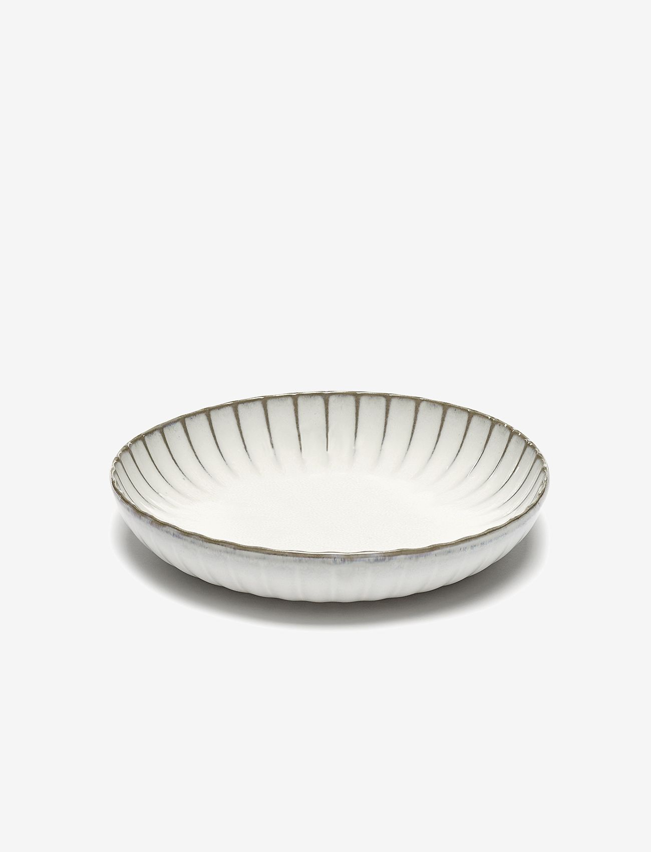 Serax - HIGH PLATE M INKU BY SERGIO HERMAN SET/2 - köp efter pris - white - 1