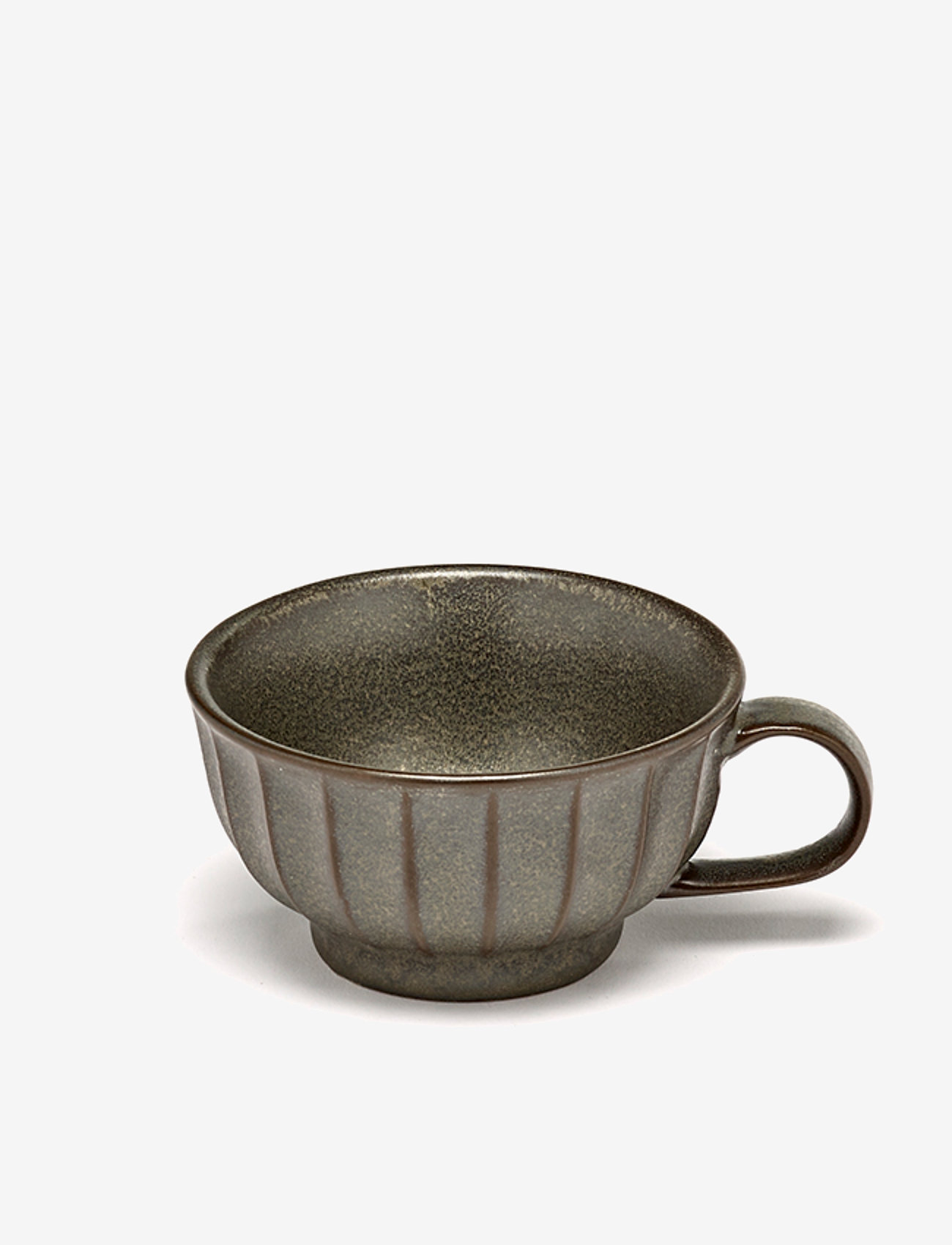 Serax - CAPPUCCINO CUP GREEN INKU BY SERGIO HERMAN SET/4 - køb efter pris - green - 1