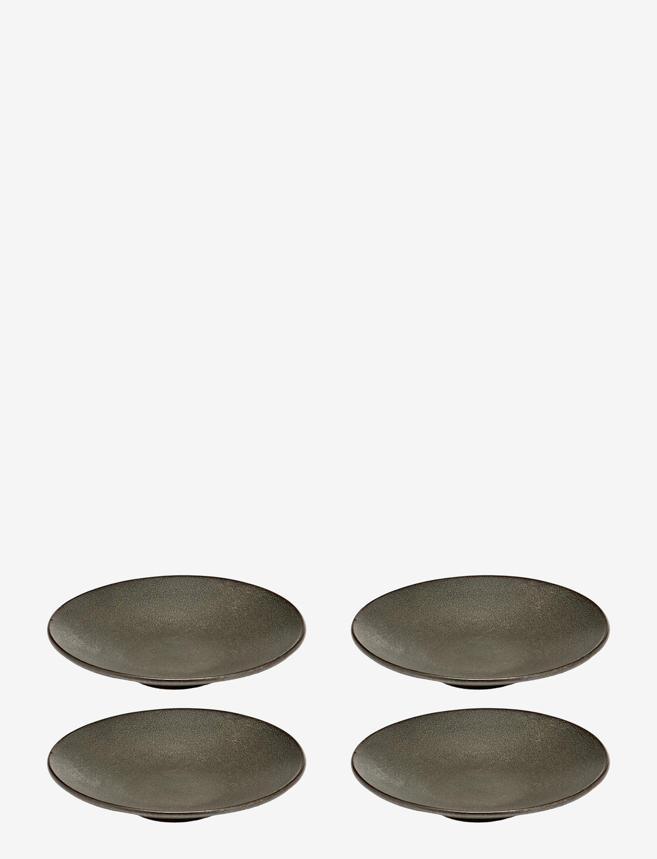 Serax - SAUCER GREEN INKU BY SERGIO HERMAN SET/4 - køb efter pris - green - 0