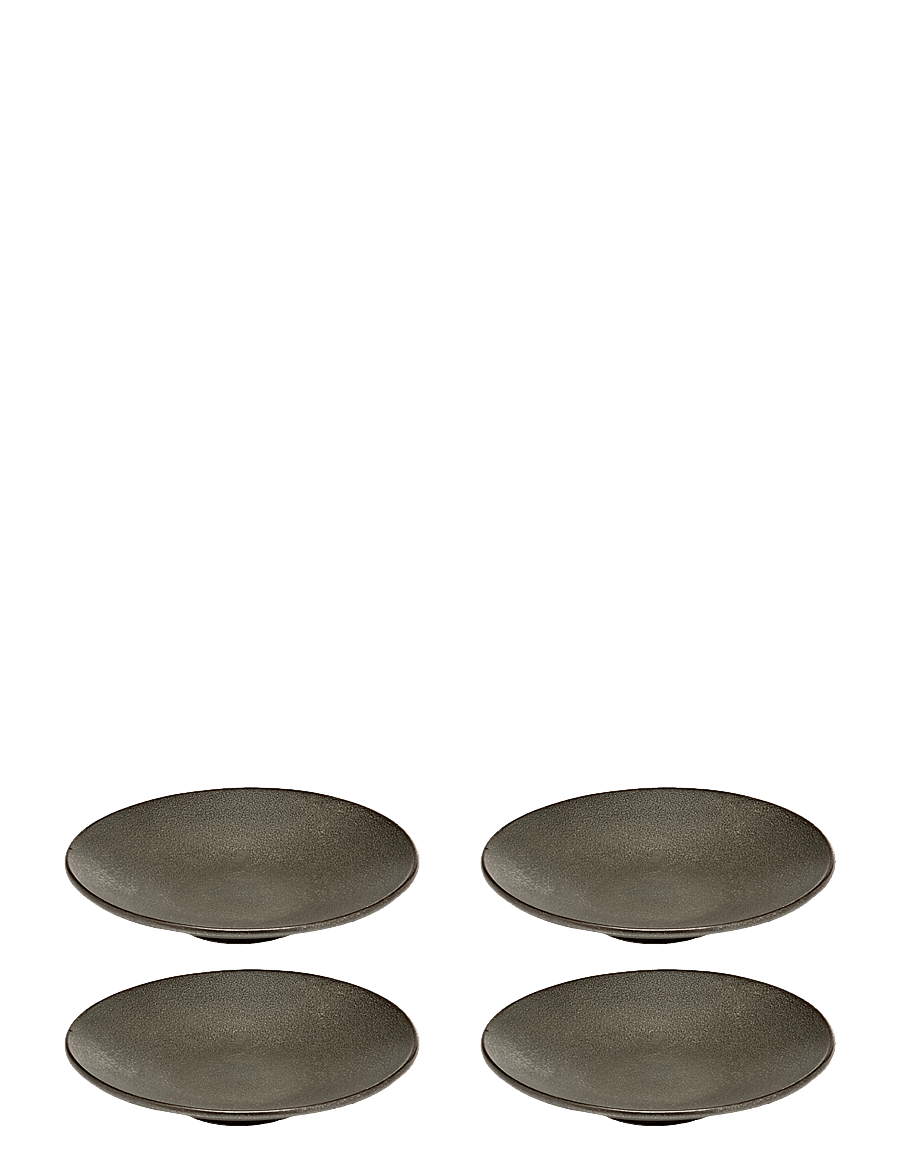 Serax - SAUCER GREEN INKU BY SERGIO HERMAN SET/4 - kaffetassen - green - 0