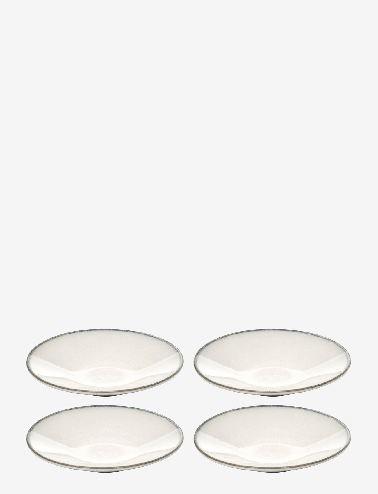 Serax - SAUCER WHITE INKU BY SERGIO HERMAN SET/4 - versla eftir verði - white - 0