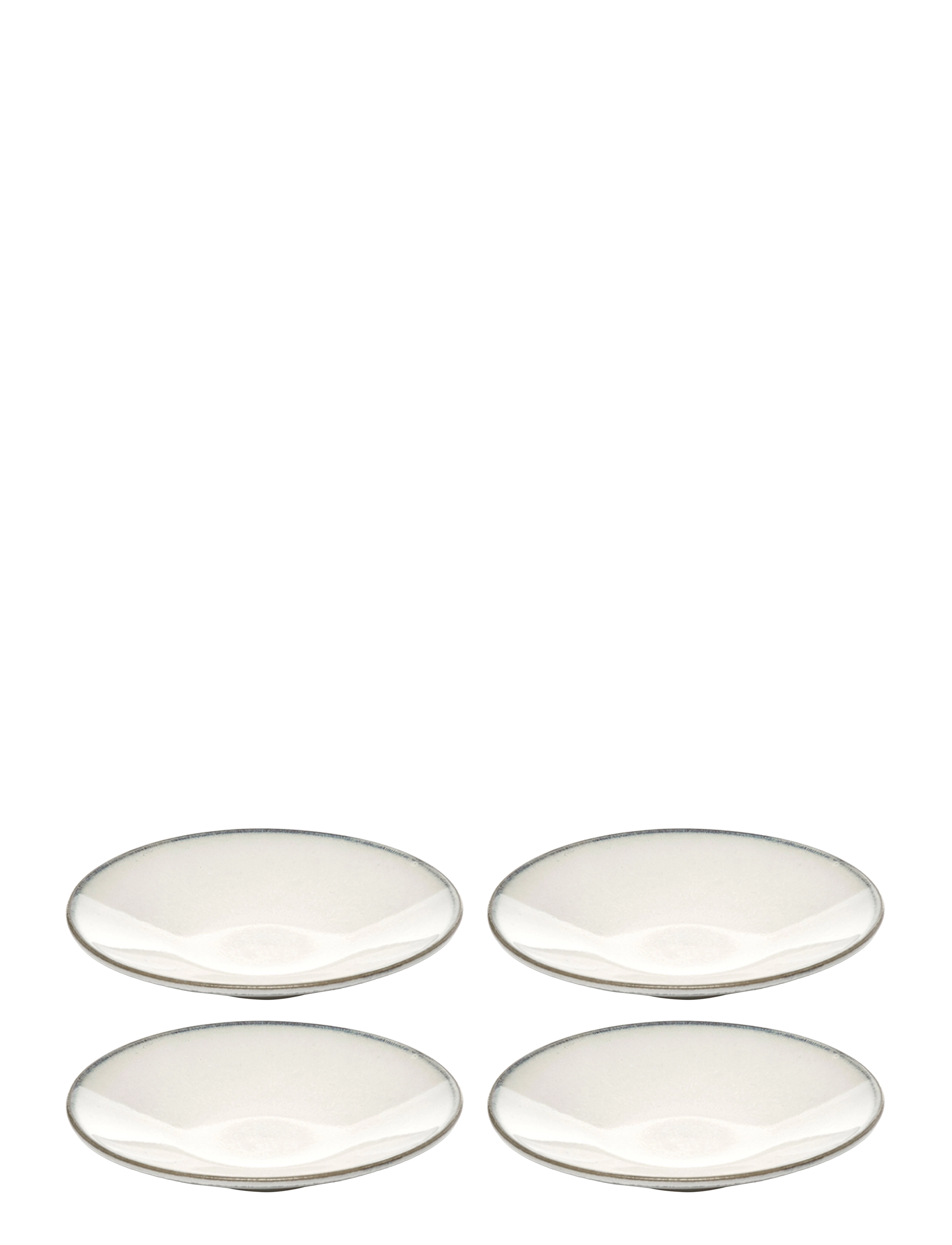 Serax SAUCER WHITE INKU BY SERGIO HERMAN SET/4 - Vis alt - WHITE / white