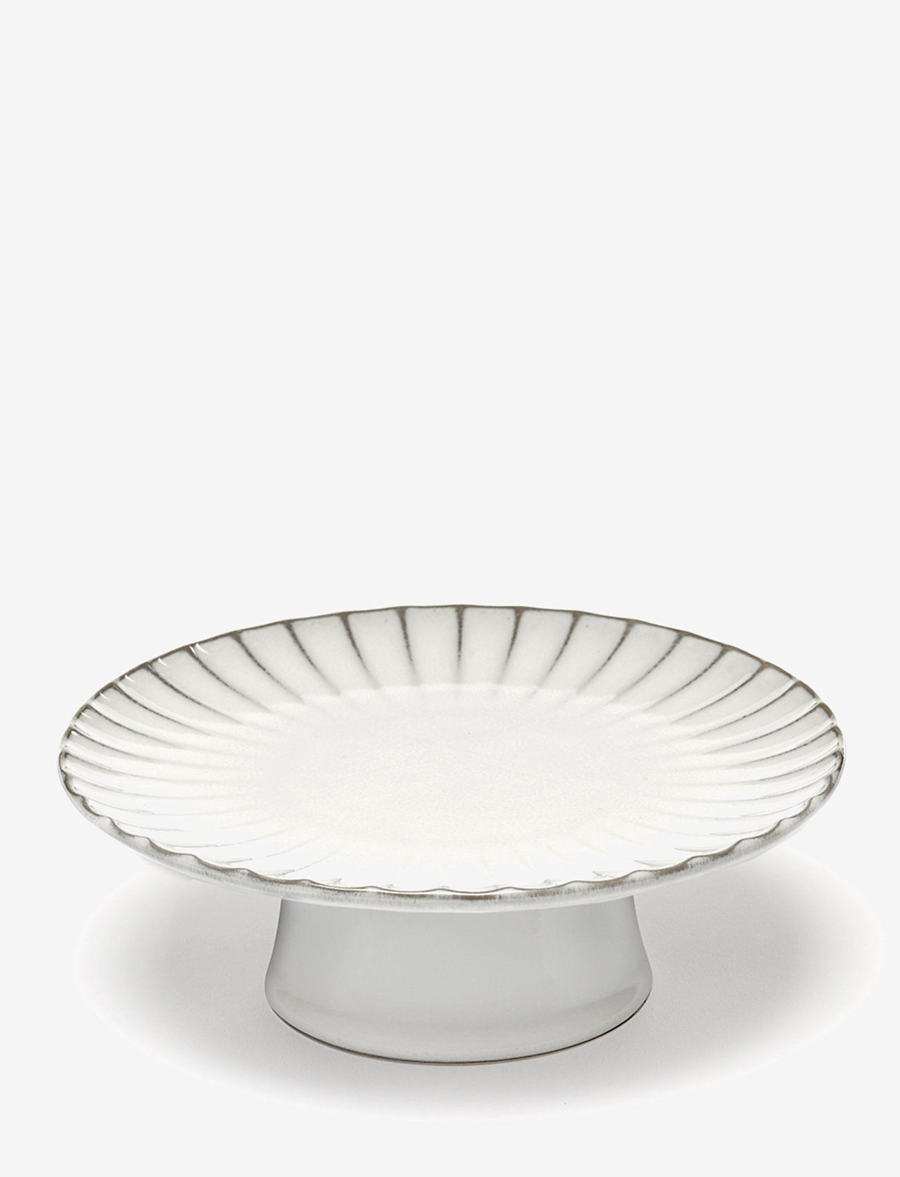 Serax - CAKE STAND M INKU BY SERGIO HERMAN - koogitaldrikud - white - 0