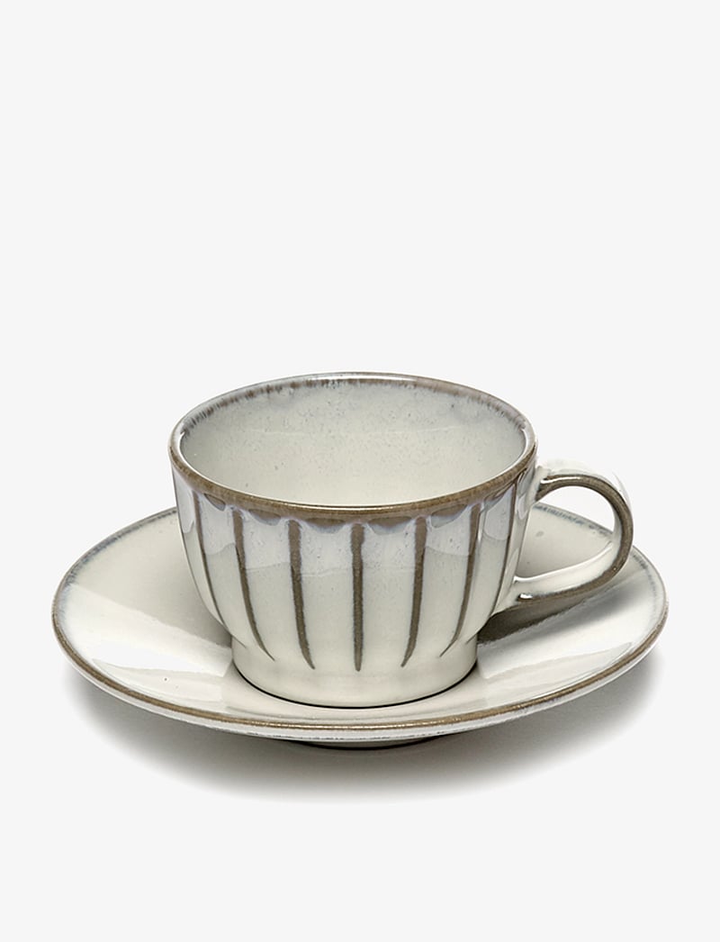 Serax - COFFEE CUP 15 CL INKU BY SERGIO HERMAN SET/4 - kaffetassen - white - 1