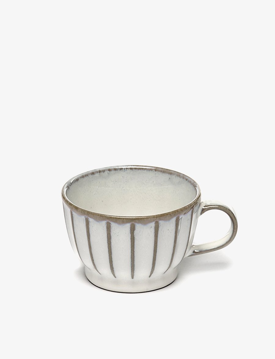 Serax - COFFEE CUP 15 CL INKU BY SERGIO HERMAN SET/4 - kaffetassen - white - 2