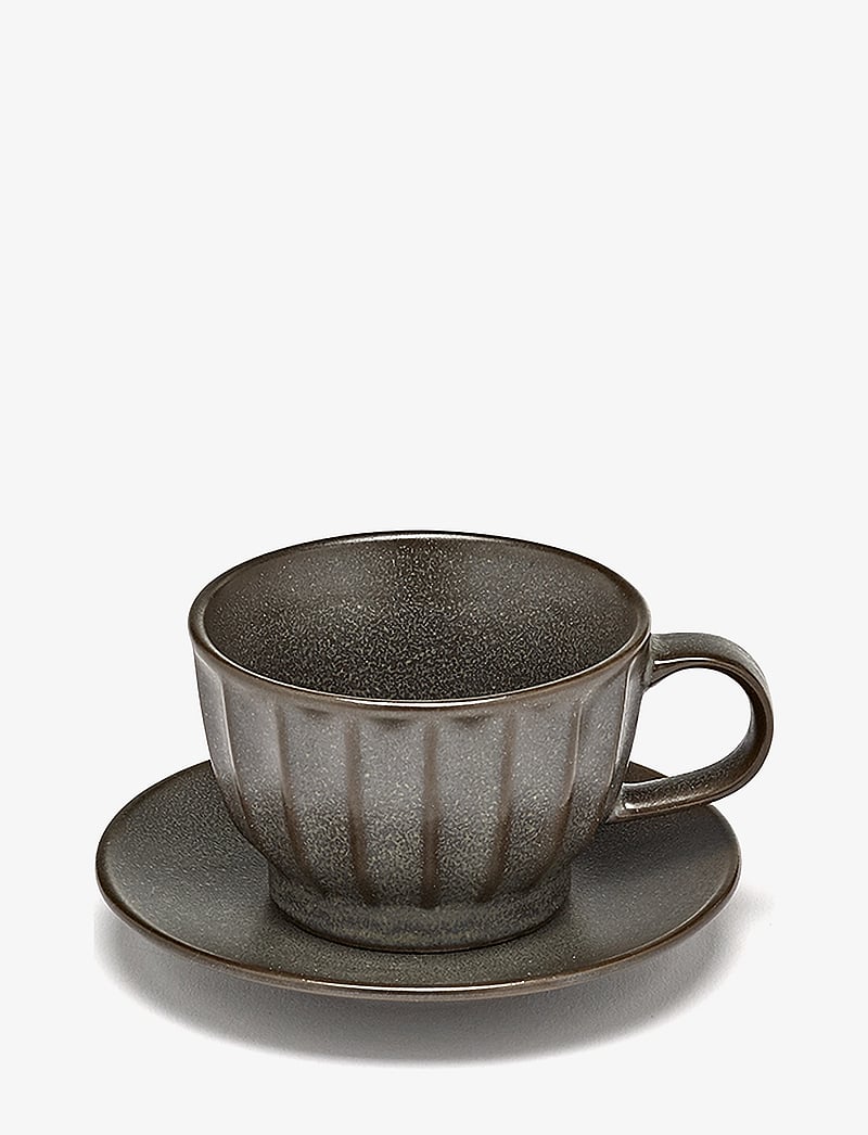 Serax - SAUCER ESPRESSO GREEN INKU BY SERGIO HERMAN SET/4 - nach preis einkaufen - green - 2