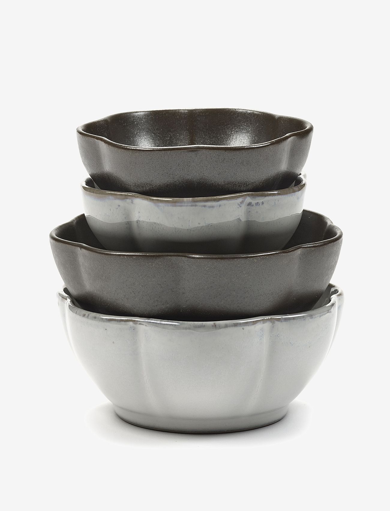 Serax - APERO SET GREEN/WHITE INKU BY SERGIO HERMAN - green - 1