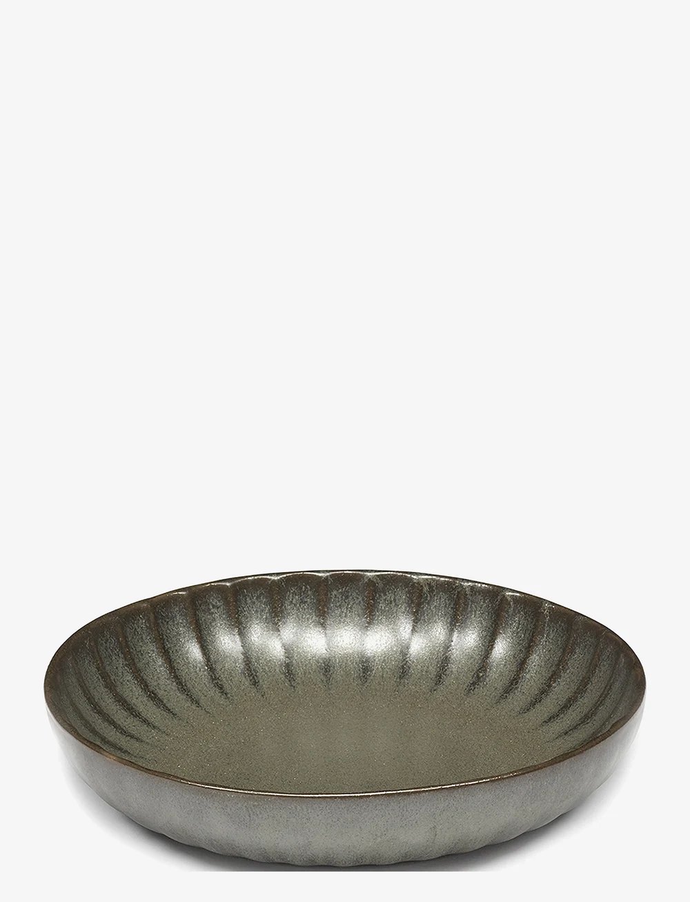 Serax - HIGH PLATE S GREEN INKU BY SERGIO HERMAN SET/2 - osta hinna alusel - green - 3