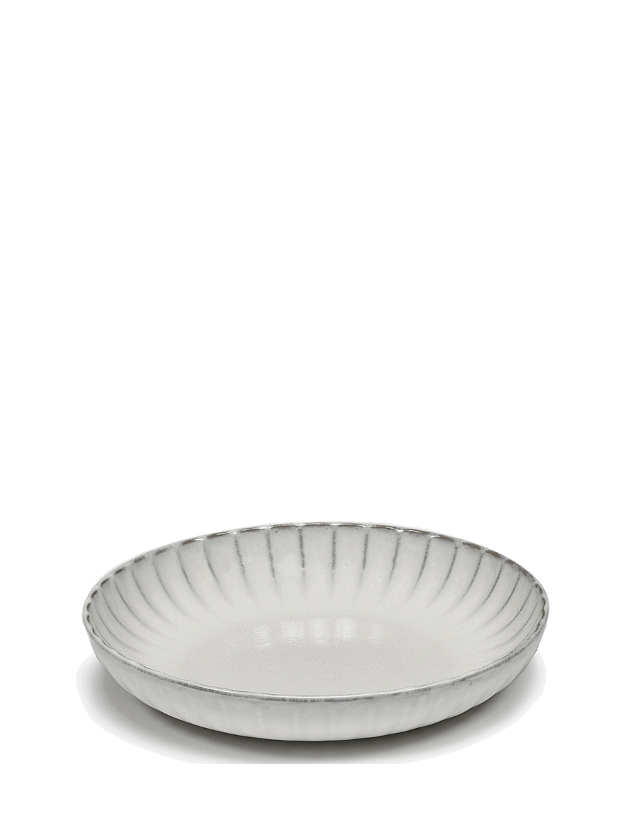 Serax - HIGH PLATE M WHITE INKU set/2 - supitaldrikud - white - 1