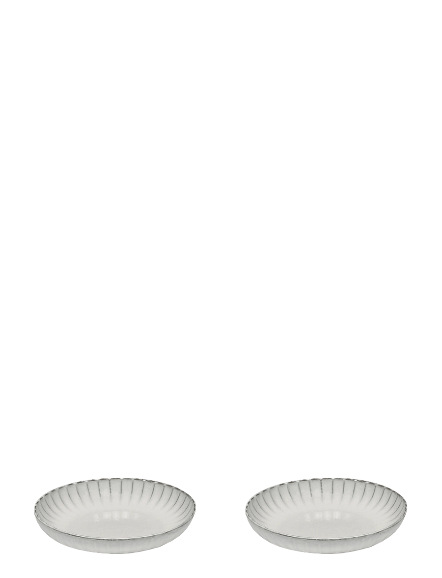 Serax - HIGH PLATE M WHITE INKU set/2 - supitaldrikud - white - 1