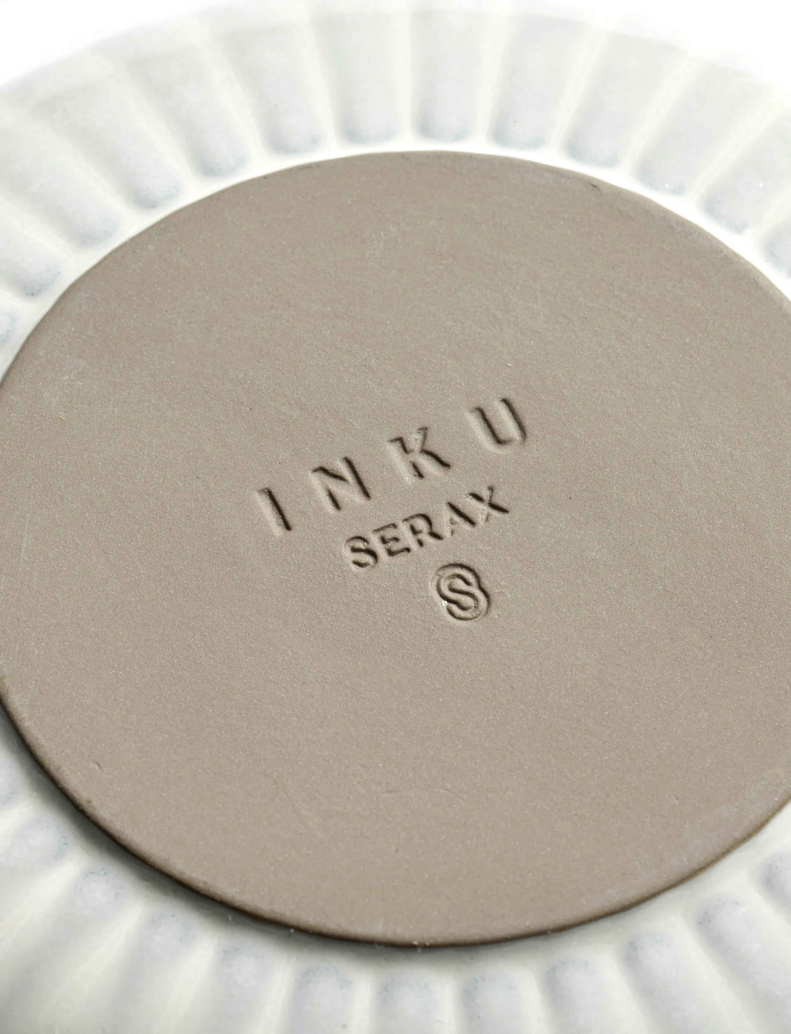 Serax - HIGH PLATE M WHITE INKU set/2 - white - 5