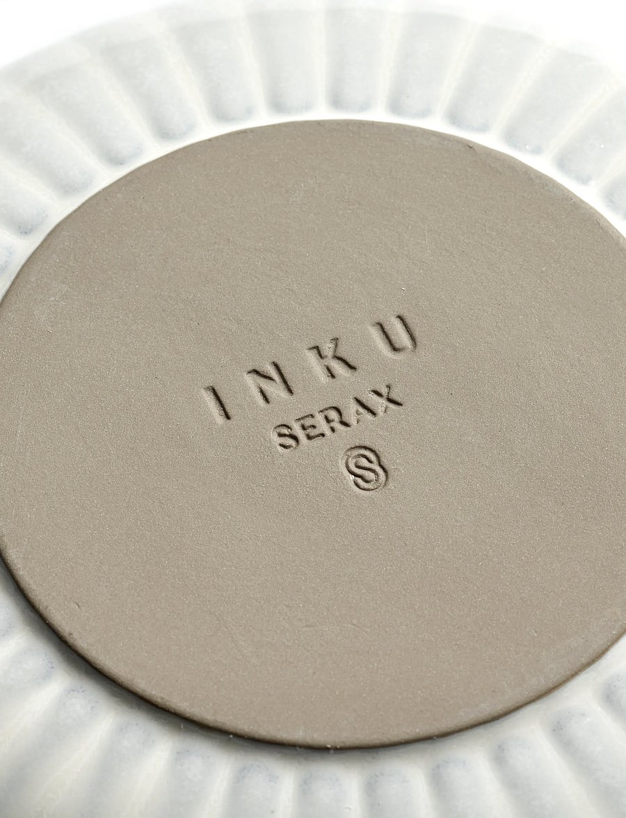 Serax - HIGH PLATE M WHITE INKU set/2 - supitaldrikud - white - 5
