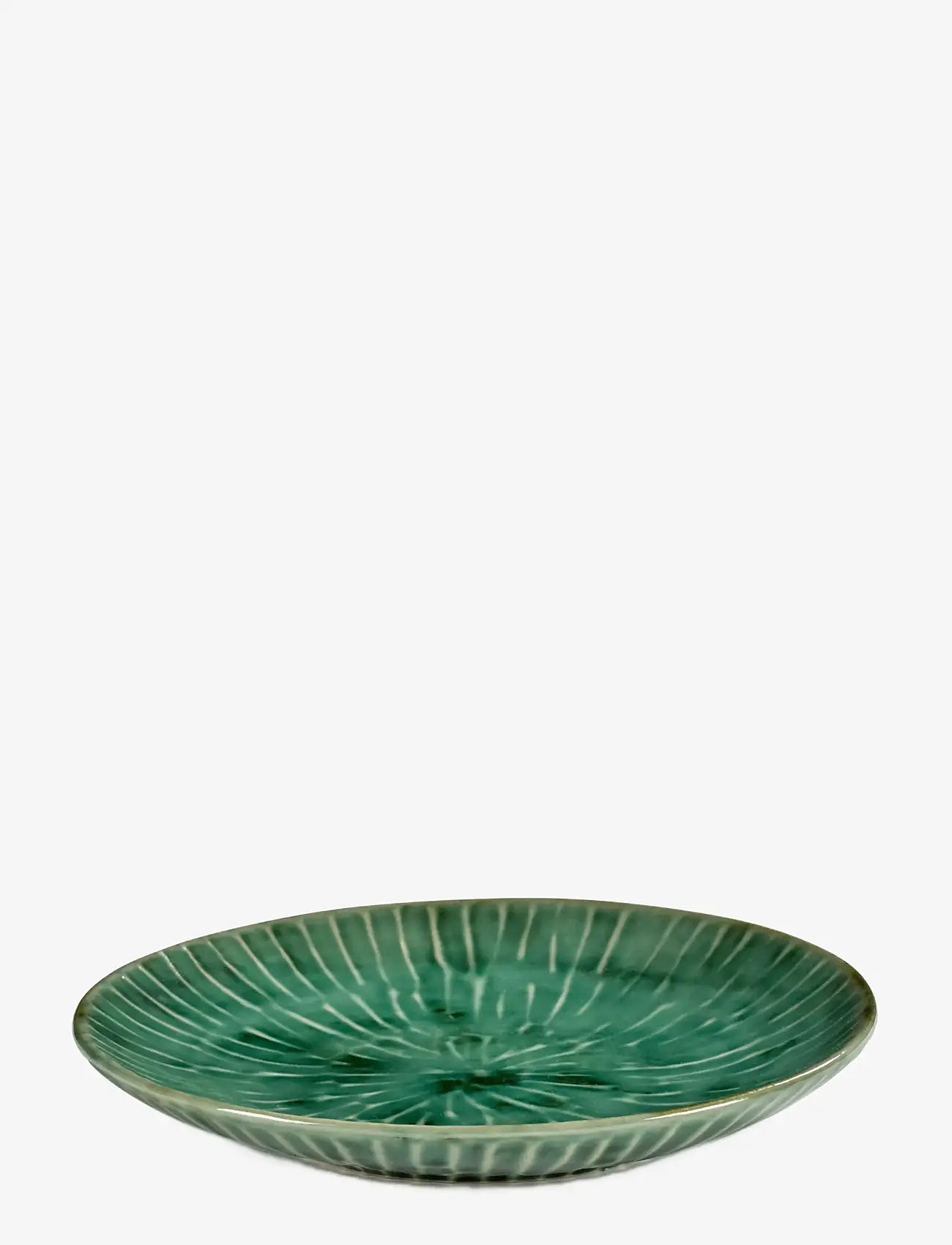 Serax - PLATE M GREEN VERDE LANZA SET/2 - dinner plates - green - 0