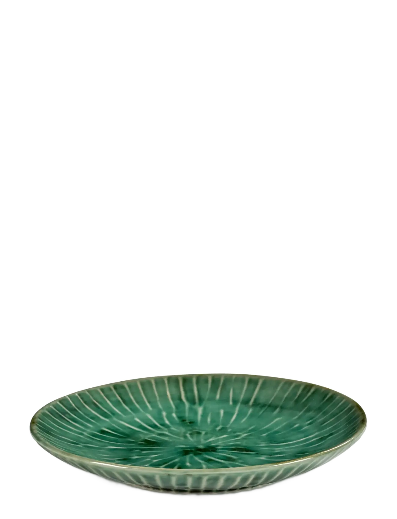 PLATE M GREEN VERDE LANZA SET/2 - GREEN