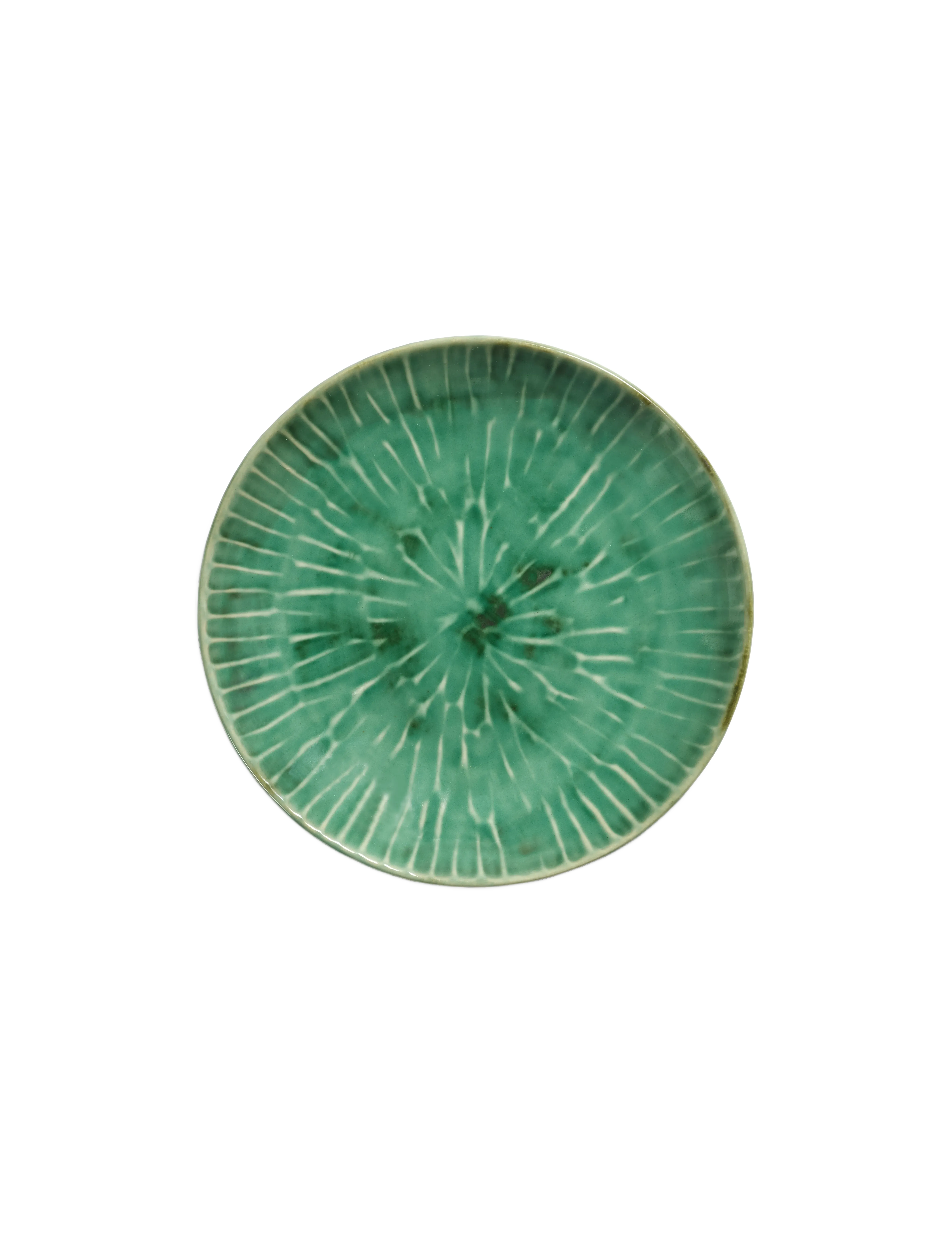 Serax - PLATE M GREEN VERDE LANZA SET/2 - middagstallerkener - green - 2