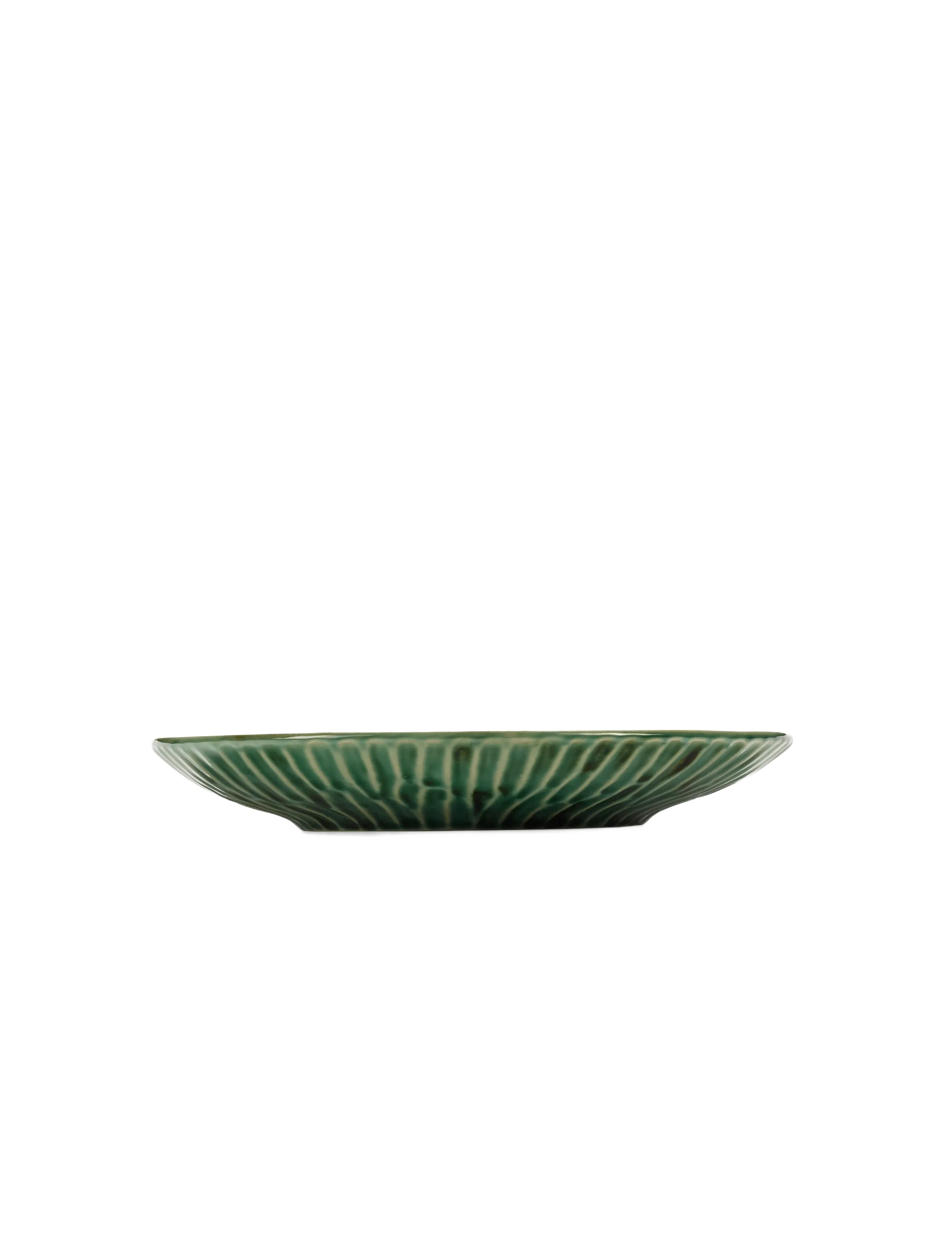 Serax - PLATE M GREEN VERDE LANZA SET/2 - middagstallerkener - green - 3