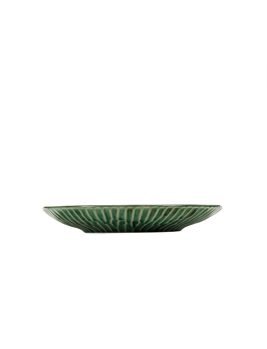Serax - PLATE M GREEN VERDE LANZA SET/2 - talerze obiadowe - green - 3