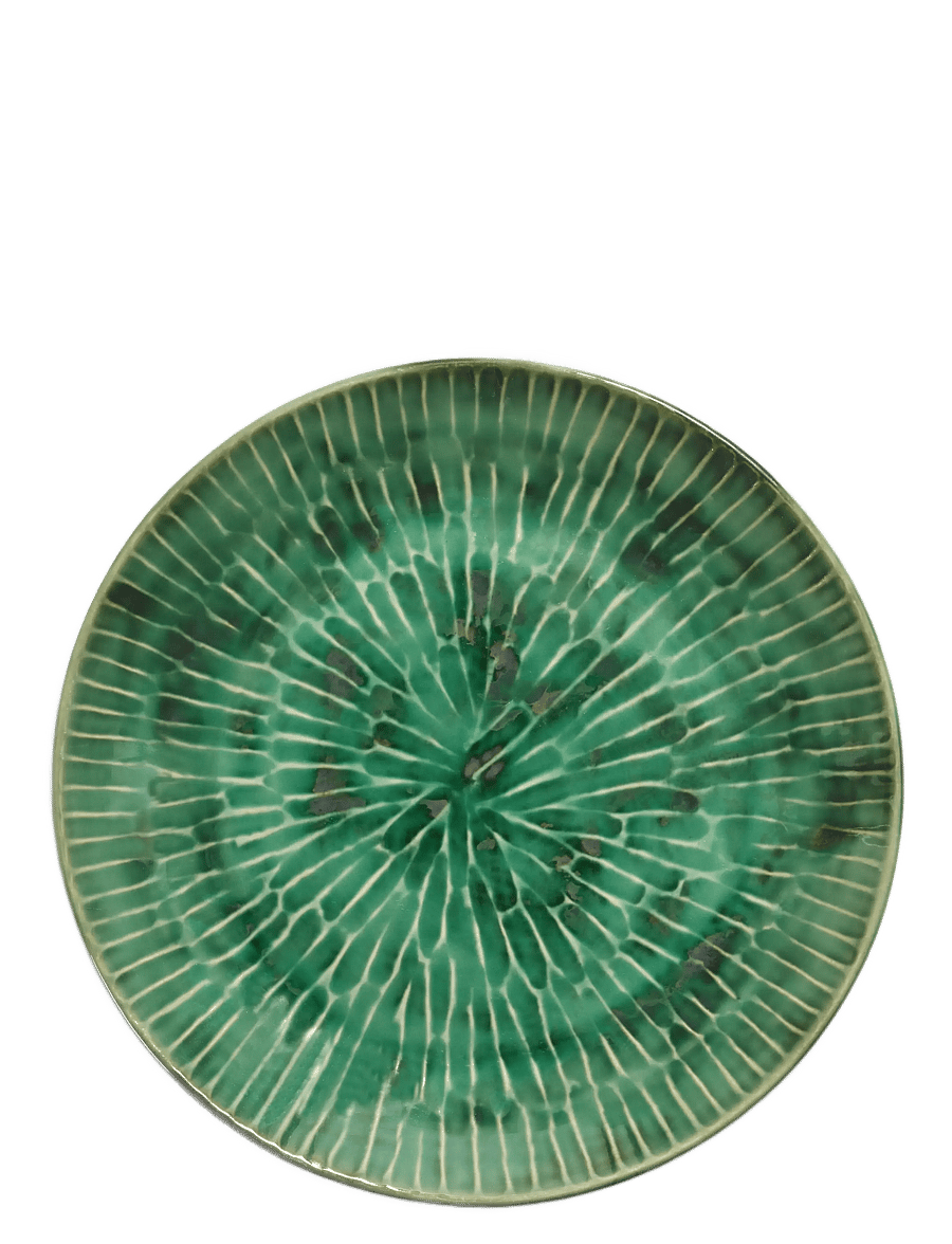 Serax - PLATE L GREEN VERDE LANZA SET/2 - pusdienu šķīvji - green - 3