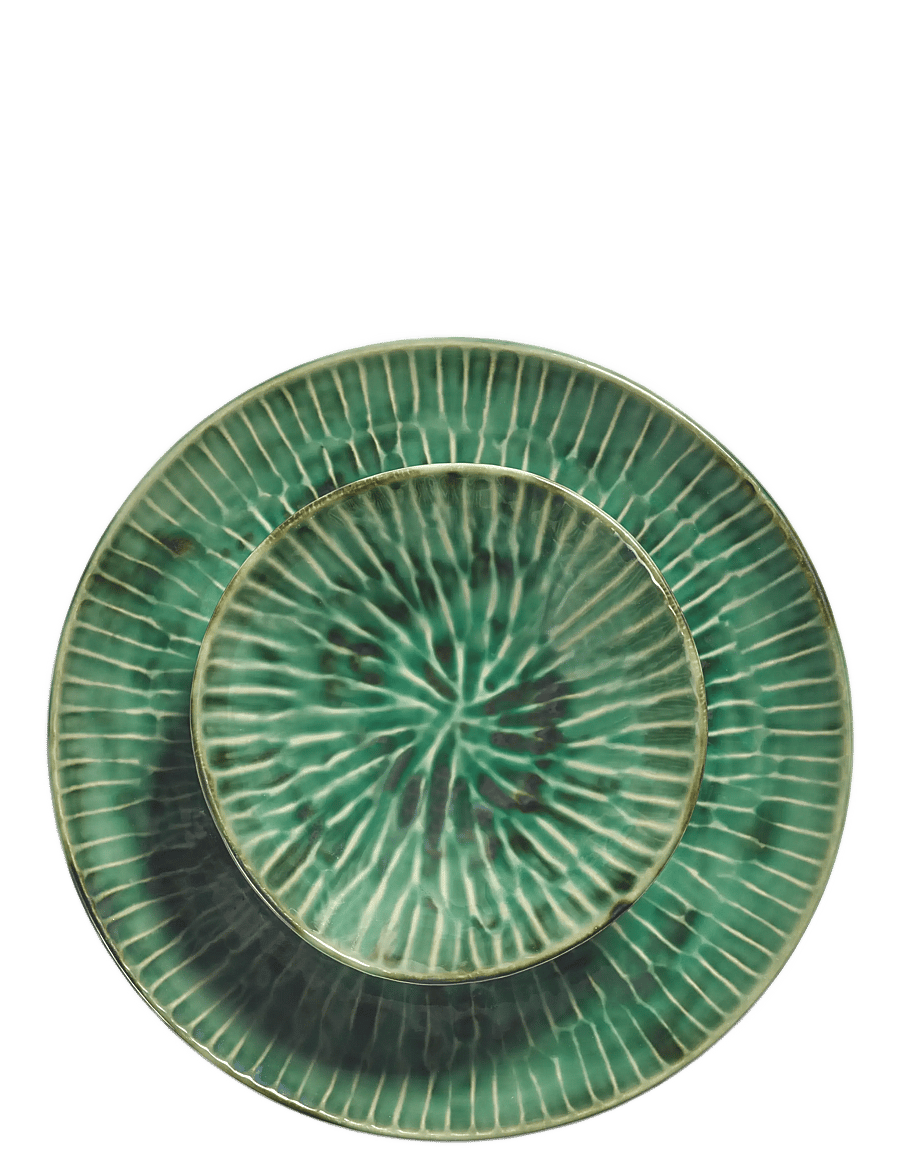 Serax - PLATE L GREEN VERDE LANZA SET/2 - pusdienu šķīvji - green - 4