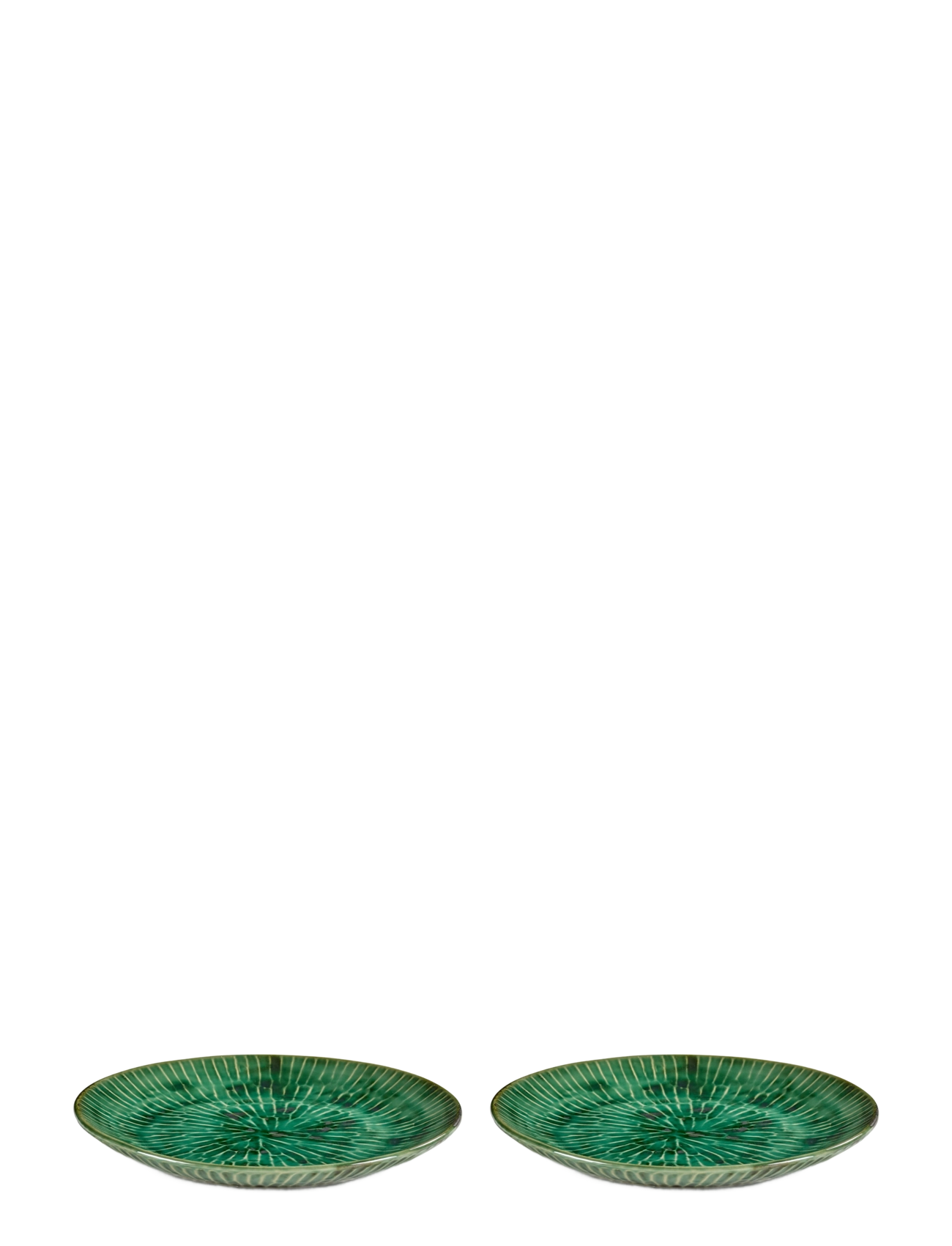 Serax PLATE L GREEN VERDE LANZA SET/2 - Konfirmationsgaver - GREEN / green
