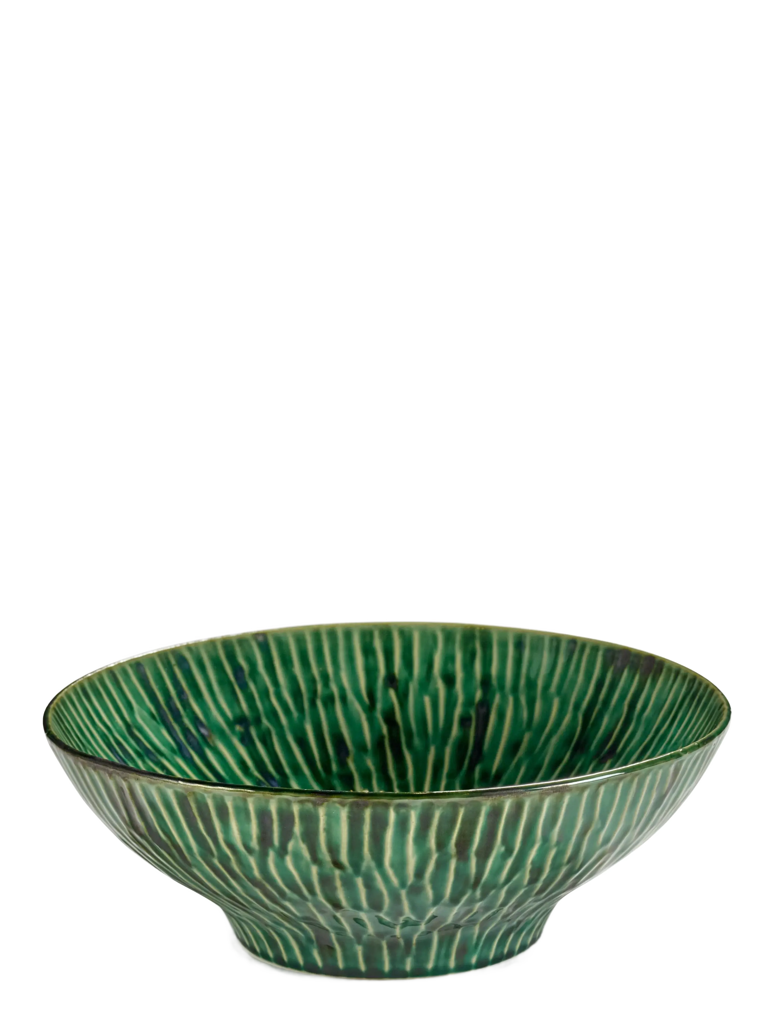 Serax Salad Bowl Green Verde Lanza, Serving Skål, Grøn, Str: Ø 30 CM