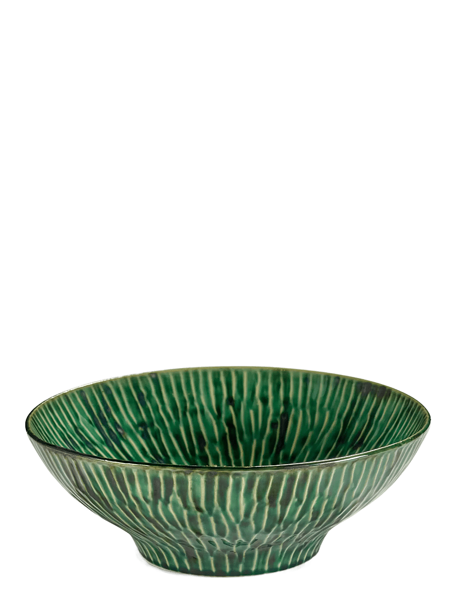Serax - SALAD BOWL GREEN VERDE LANZA - serviravimo dubenėliai - green - 1