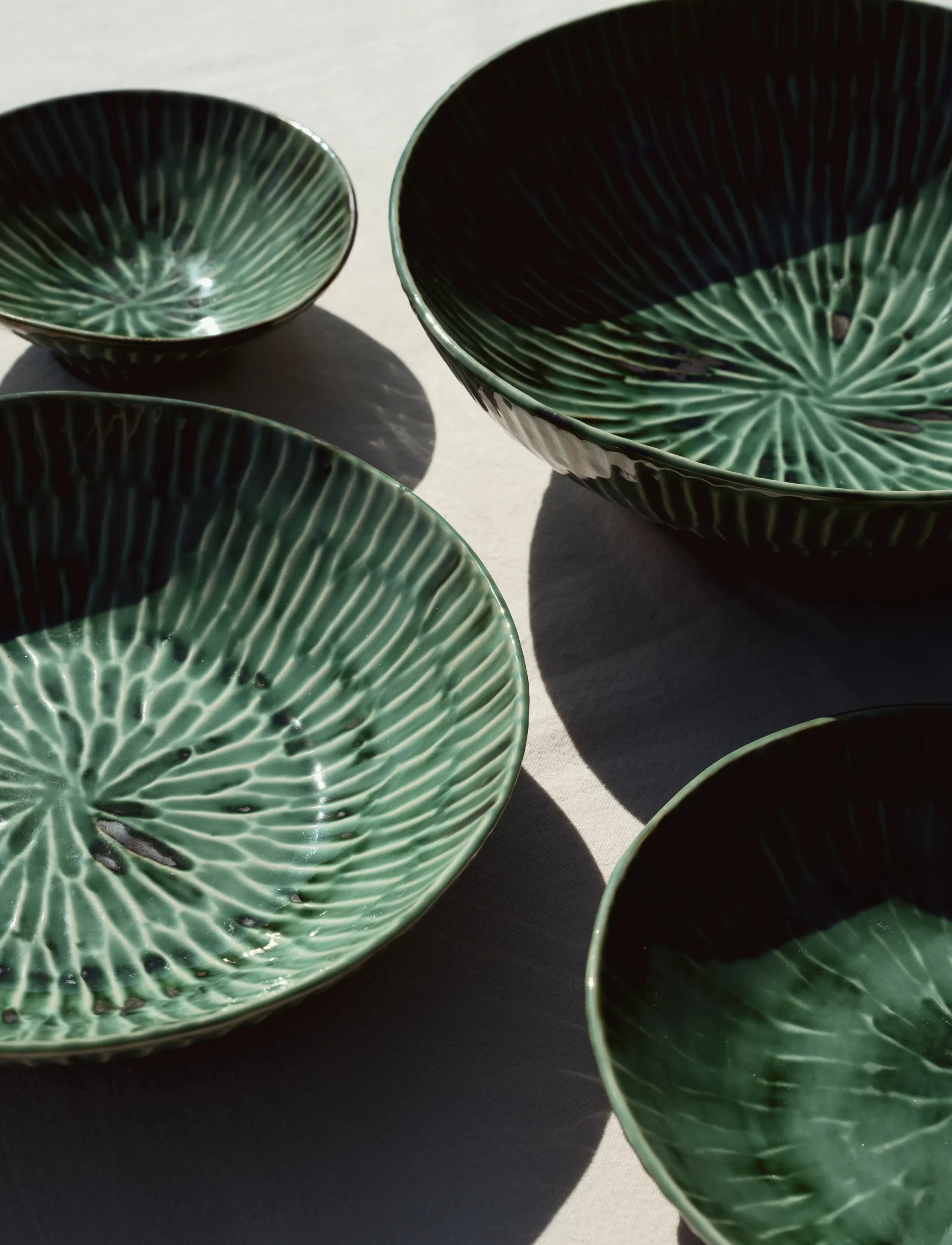 Serax - SALAD BOWL GREEN VERDE LANZA - serviravimo indai - green - 5
