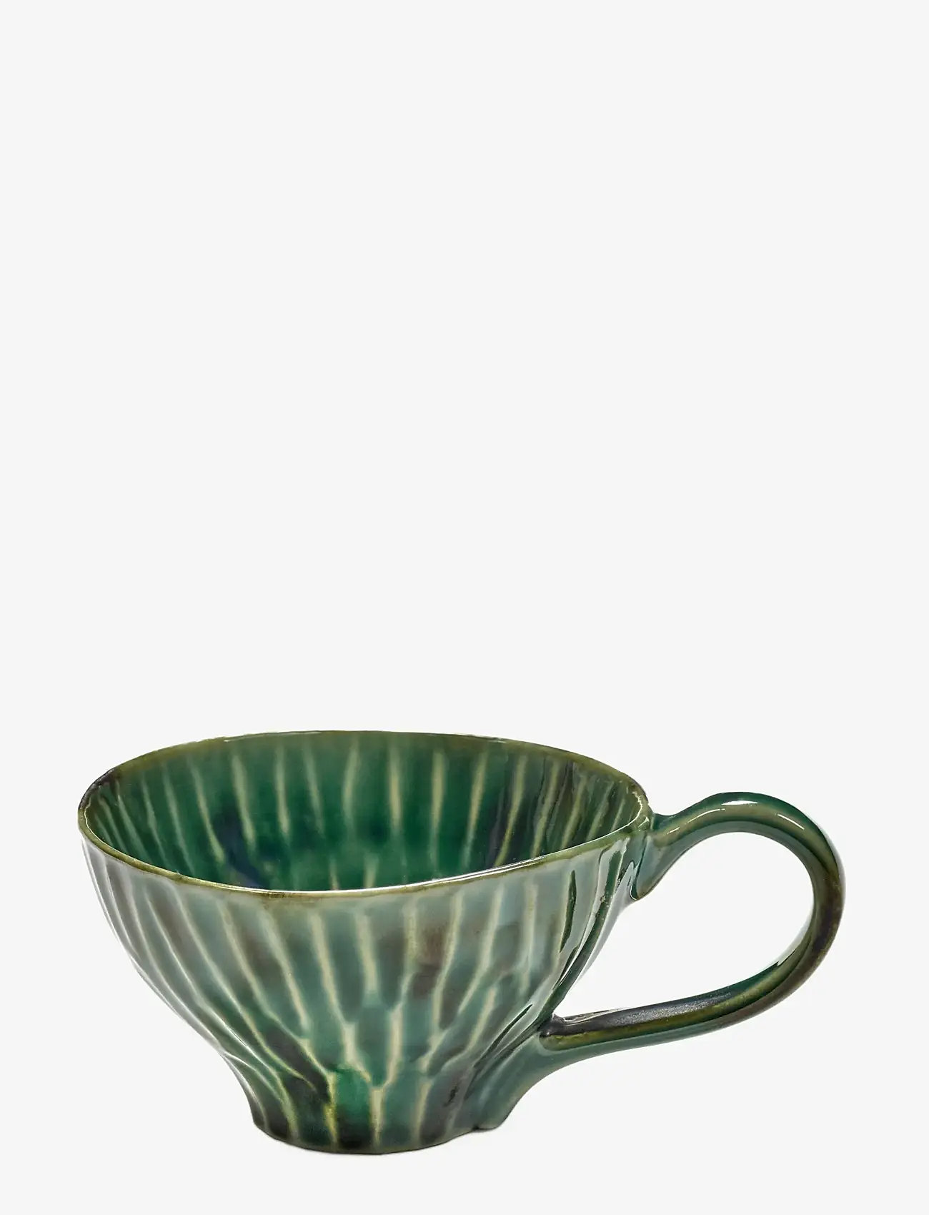 Serax - CAPPUCCINO CUP GREEN VERDE LANZA SET/2 - kaffetassen - green - 0