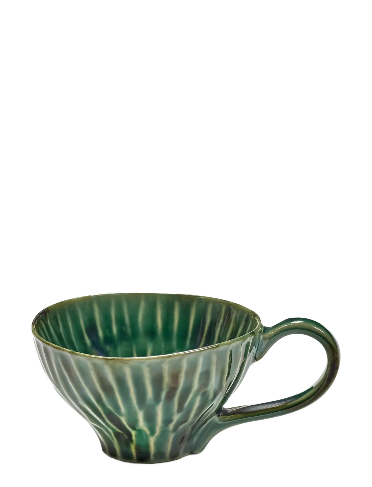 Serax CAPPUCCINO CUP GREEN VERDE LANZA SET/2 - Becher & Tassen - GREEN / green