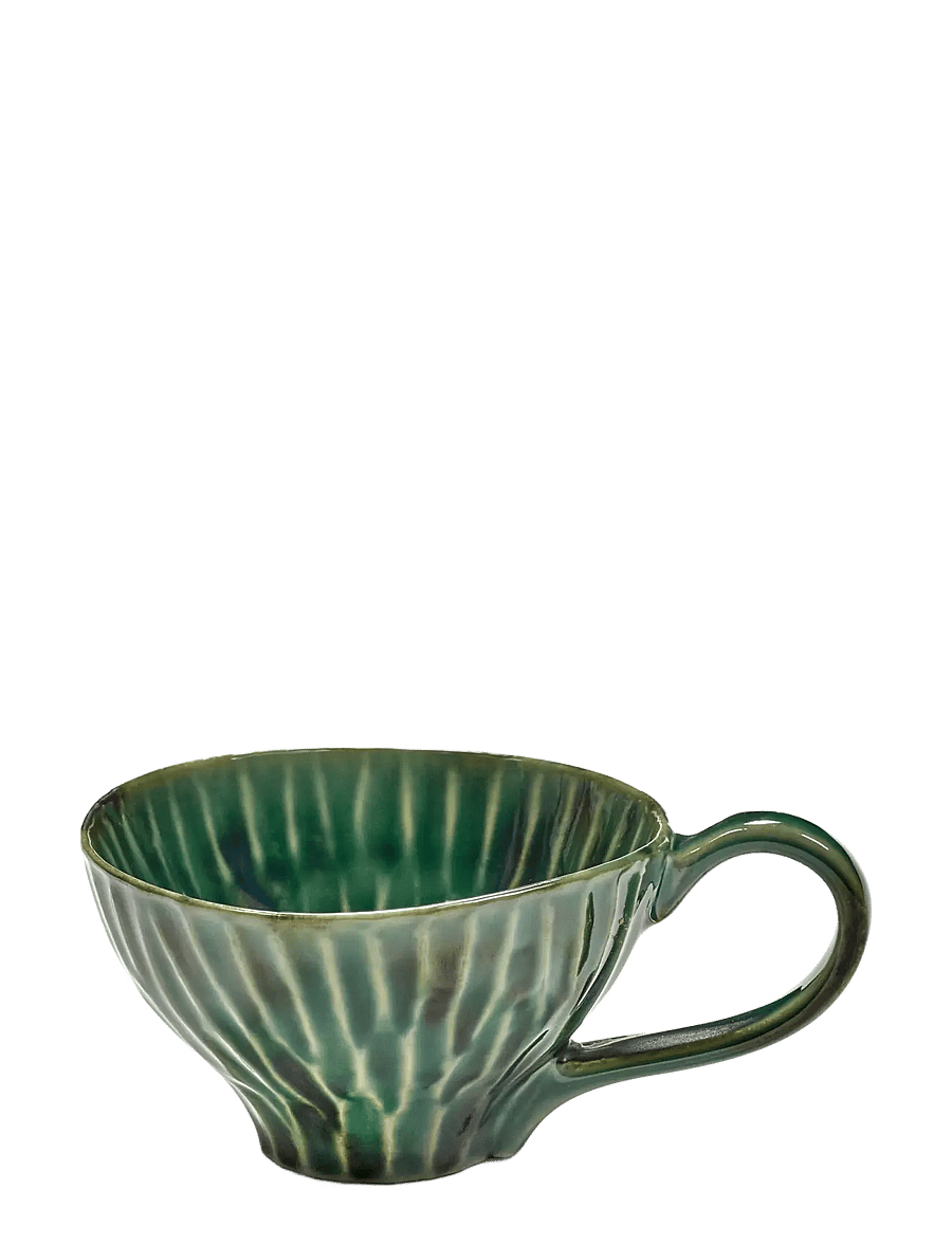 Serax - CAPPUCCINO CUP GREEN VERDE LANZA SET/2 - kafijas krūzes - green - 0