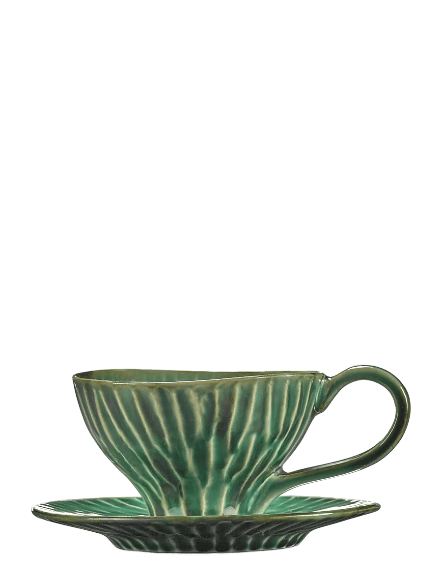 Serax - CAPPUCCINO CUP GREEN VERDE LANZA SET/2 - kafijas krūzes - green - 2