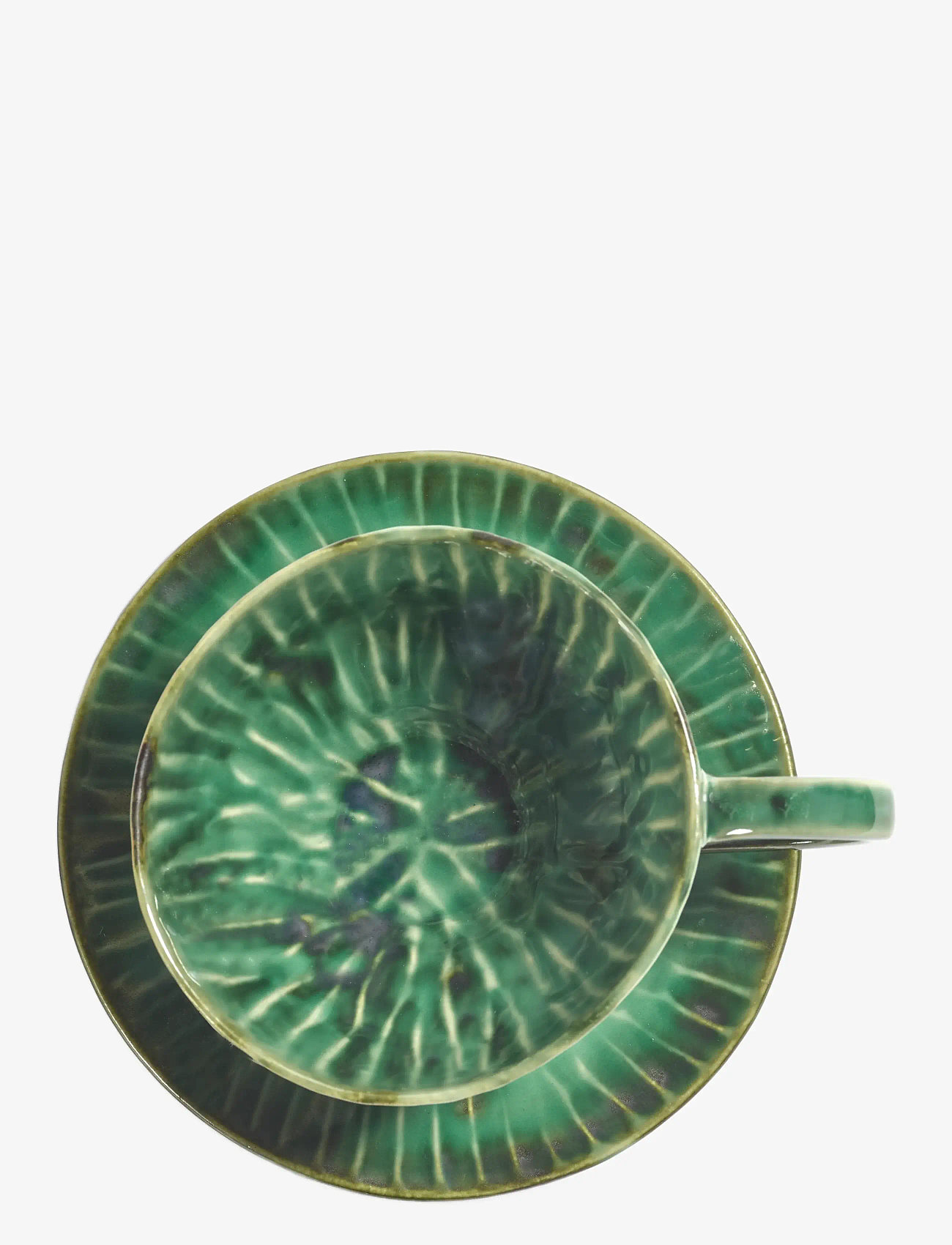 Serax - CAPPUCCINO CUP GREEN VERDE LANZA SET/2 - kaffetassen - green - 3