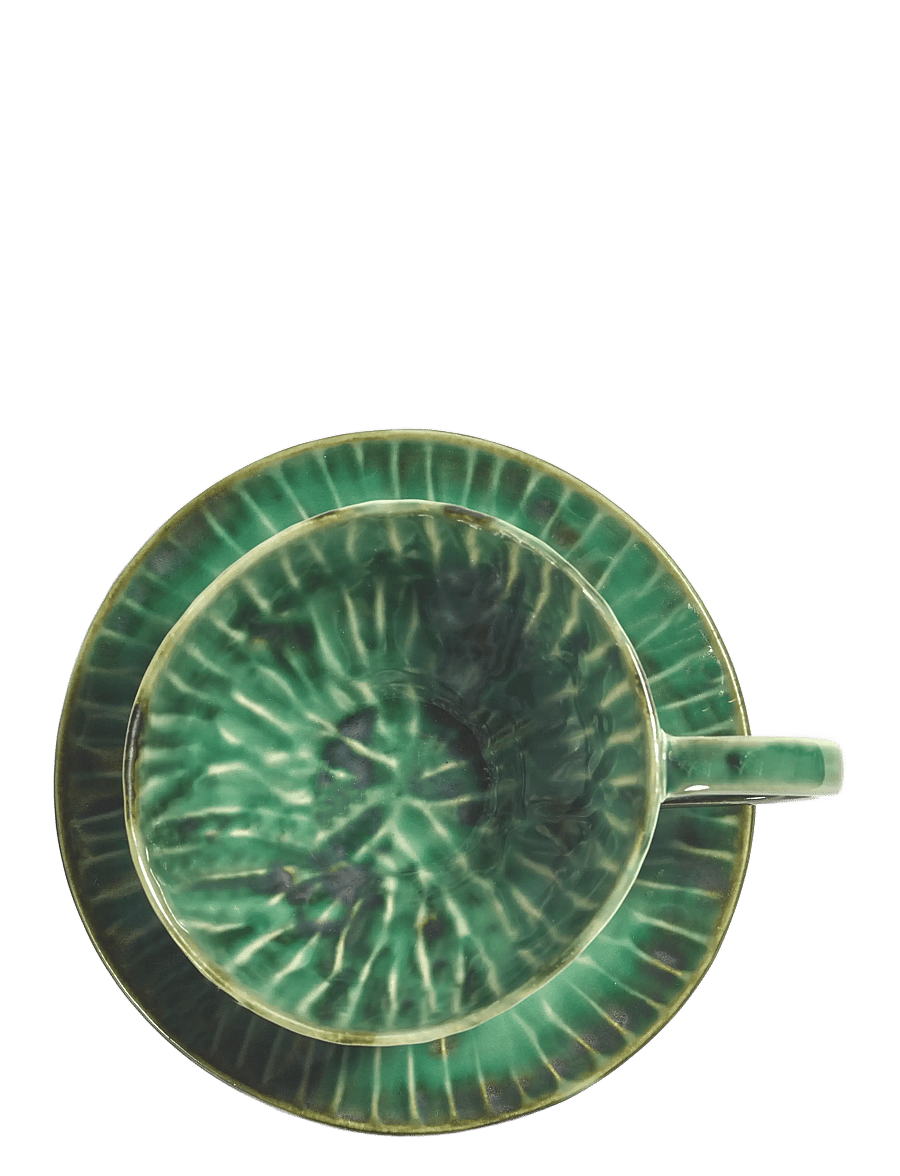 Serax - CAPPUCCINO CUP GREEN VERDE LANZA SET/2 - kafijas krūzes - green - 3