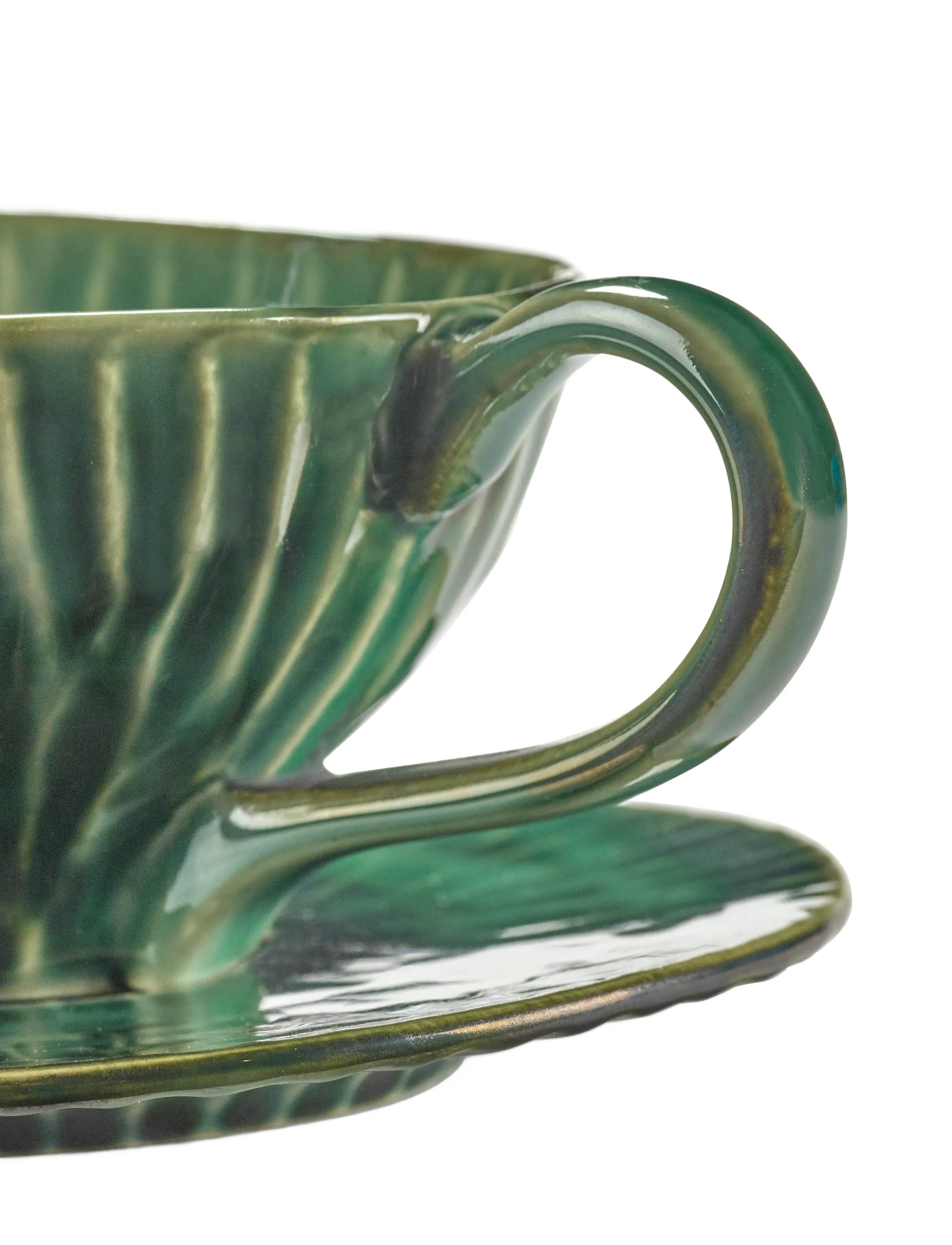 Serax - CAPPUCCINO CUP GREEN VERDE LANZA SET/2 - kaffetassen - green - 4