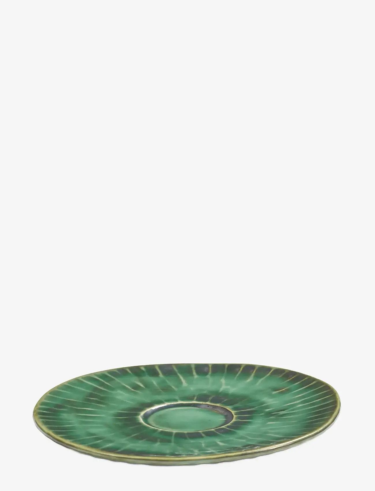 Serax - SAUCER CAPPUCCINO CUP GREEN VERDE LANZA SET/2 - kaffekopper - green - 0