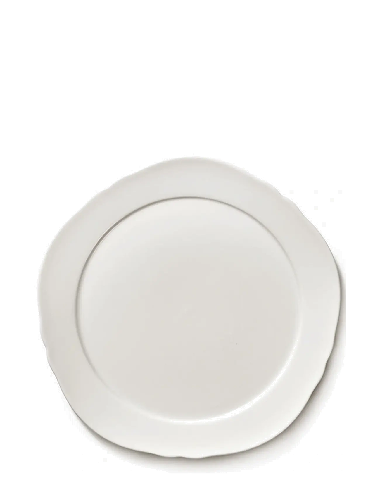 Serax - PLATE S WHITE SILHOUETTE set/4 - white - 2