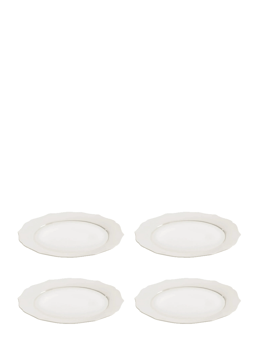 Serax - PLATE L WHITE SILHOUETTE set/4 - speiseteller - white - 1
