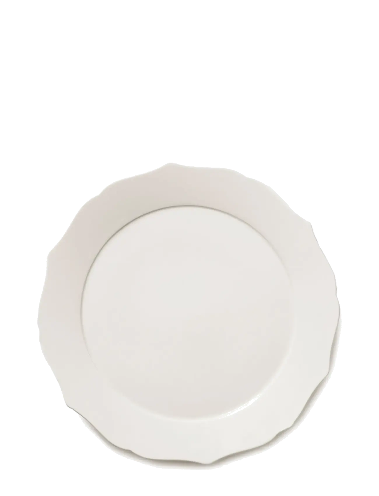 Serax - PLATE L WHITE SILHOUETTE set/4 - white - 2