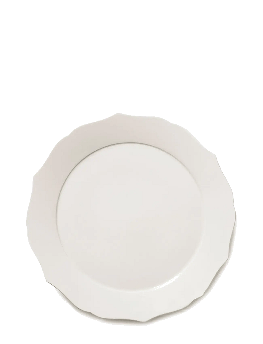 Serax - PLATE L WHITE SILHOUETTE set/4 - speiseteller - white - 2