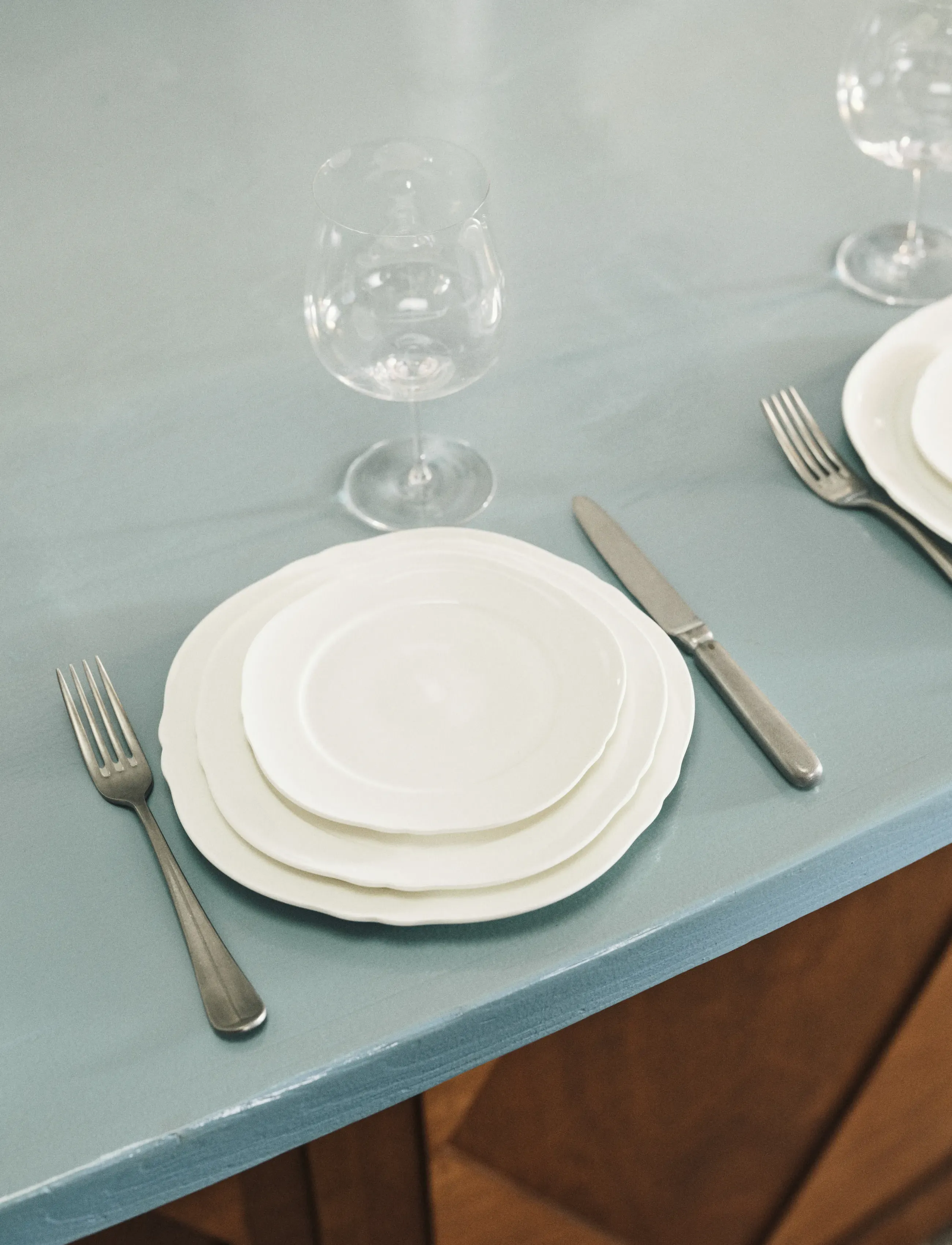 Serax - PLATE L WHITE SILHOUETTE set/4 - white - 4