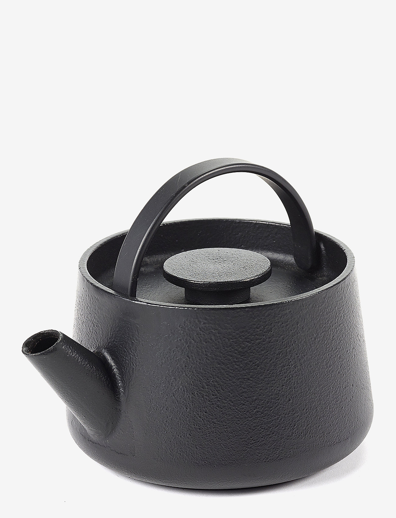Serax - TEA POT M CAST-IRON INKU BY SERGIO HERMAN - theepotten - black - 0