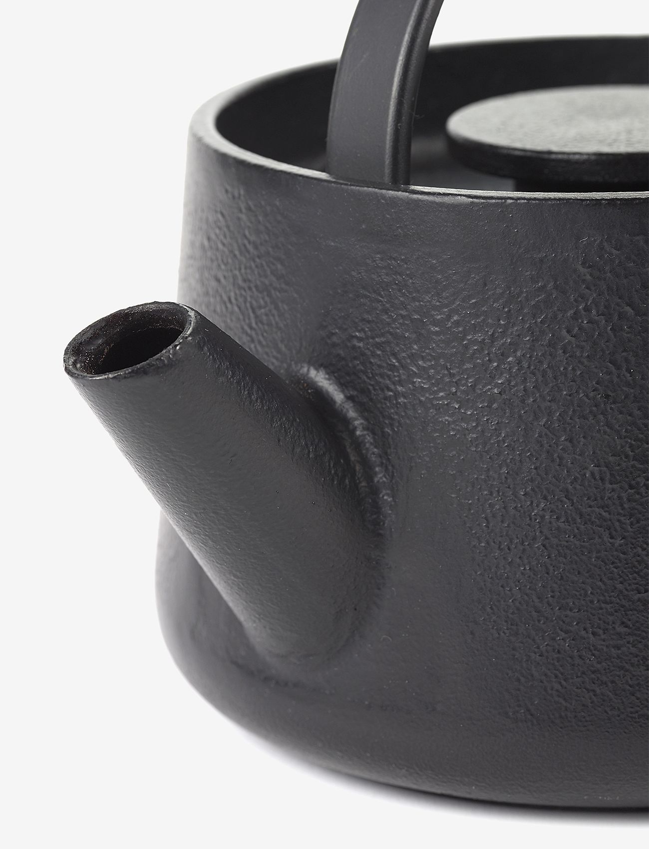 Serax - TEA POT M CAST-IRON INKU BY SERGIO HERMAN - theepotten - black - 3