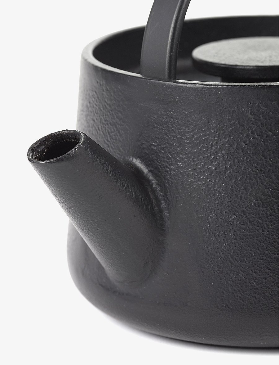 Serax - TEA POT M CAST-IRON INKU BY SERGIO HERMAN - teekannen - black - 3