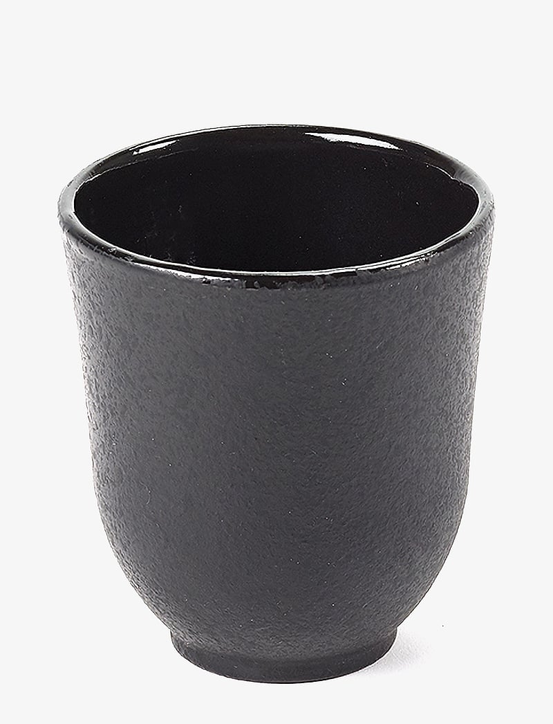 Serax - CUP CAST-IRON INKU BY SERGIO HERMAN SET/4 - kaffetassen - black - 1